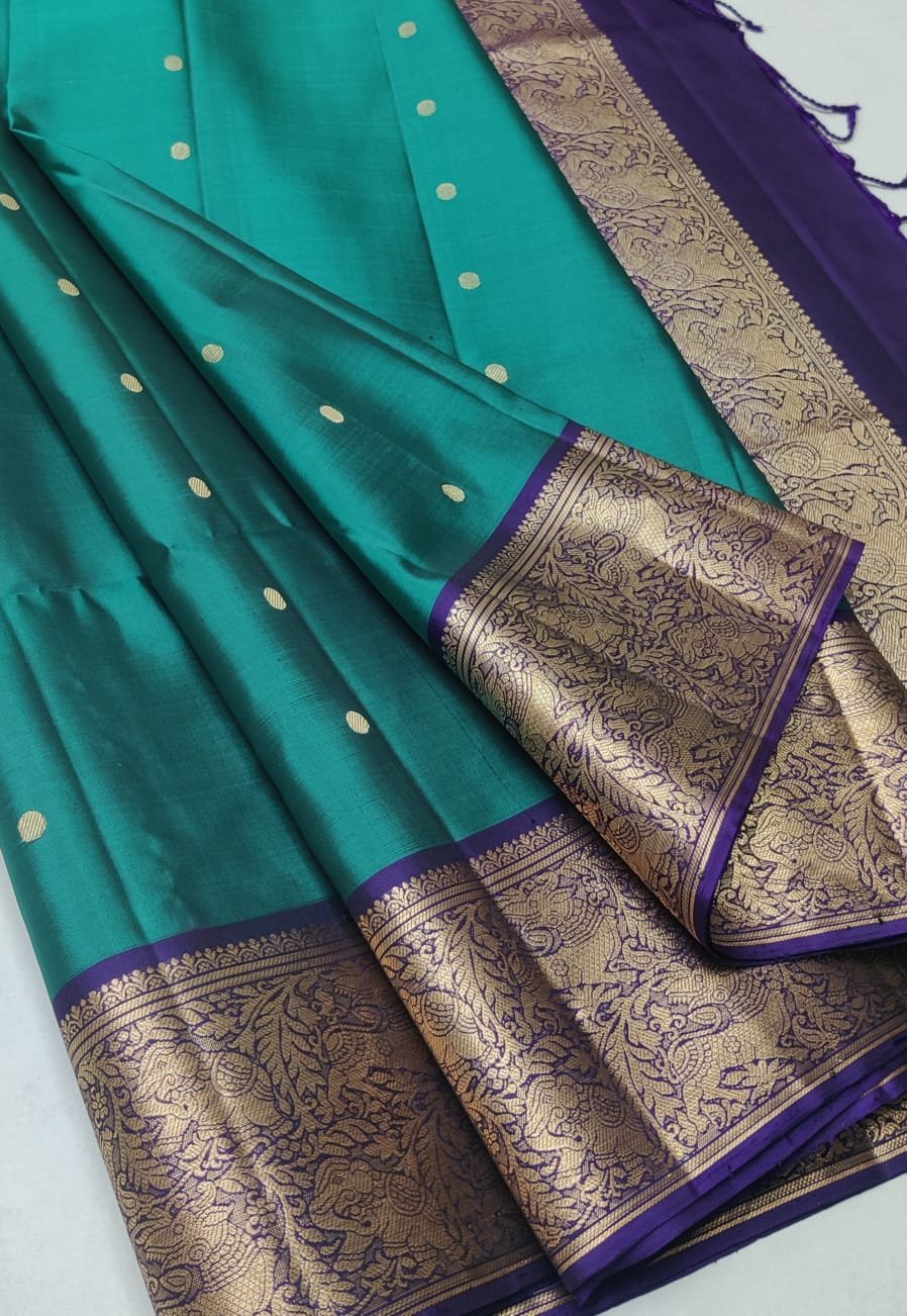 Pure Handloom Double Warp Soft Silk Sarees | SUTVANI